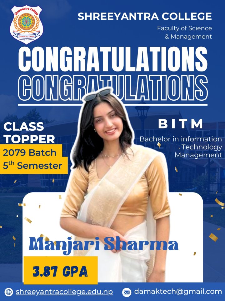 Congratulations to our Bright Star!